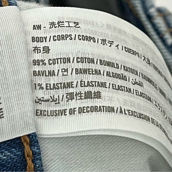 A&F 27/4r 90’s Skinny High Rise Jeans in Acid Wash Abercrombie & Fitch - Picture 7 of 9